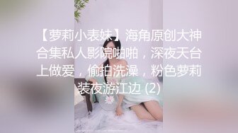 【萝莉小表妹】海角原创大神合集私人影院啪啪，深夜天台上做爱，偷拍洗澡，粉色萝莉装夜游江边 (2)