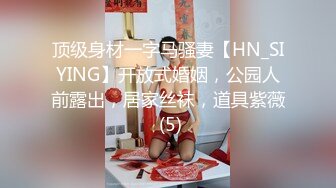 顶级身材一字马骚妻【HN_SIYING】开放式婚姻，公园人前露出，居家丝袜，道具紫薇 (5)