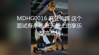 MDHG0016 麻豆传媒 这个面试有点硬 在天桥上的享乐者 言欣恬