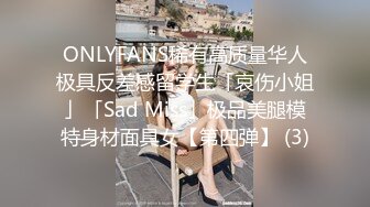 ONLYFANS稀有高质量华人极具反差感留学生「哀伤小姐」「Sad Miss」极品美腿模特身材面具女【第四弹】 (3)