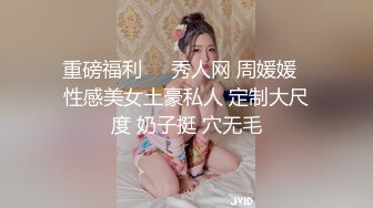 重磅福利❤️秀人网 周媛媛✨性感美女土豪私人 定制大尺度 奶子挺 穴无毛