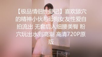 【极品情侣性爱记】喜欢舔穴的精神小伙与母狗女友性爱自拍流出 无套后入细腰美臀 粉穴玩出水到高潮 高清720P原版