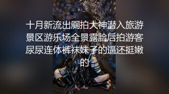 十月新流出厕拍大神潜入旅游景区游乐场全景露脸后拍游客尿尿连体裤袜妹子的逼还挺嫩的