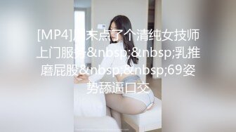 [MP4]周末点了个清纯女技师上门服务&nbsp;&nbsp;乳推磨屁股&nbsp;&nbsp;69姿势舔逼口交