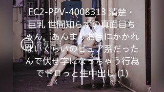 FC2-PPV-4008313 清楚・巨乳 世間知らずの真面目ちゃん。あんまりお目にかかれないくらいのピュア系だったんで伏せ字になっちゃう行為でドロっと生中出し (1)